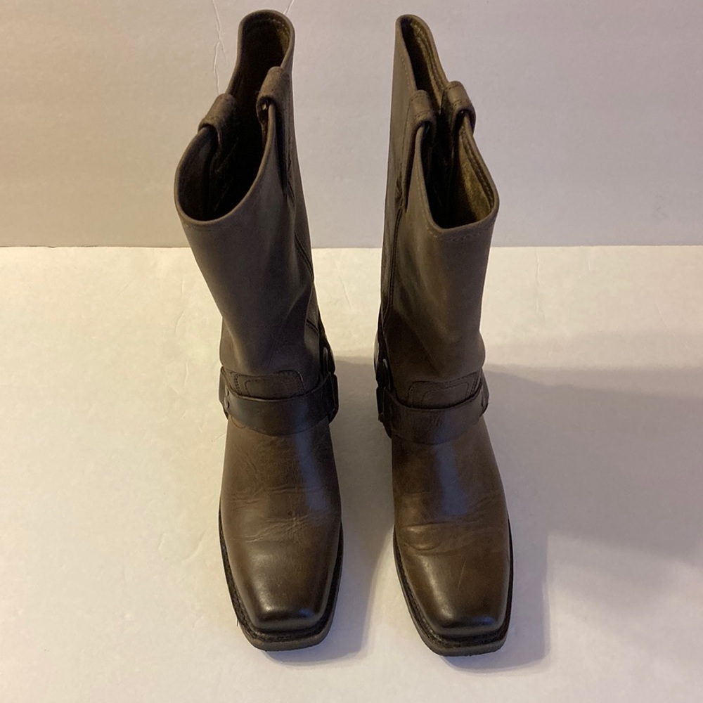 Frye Boots Oil Rubbed Engineer Motorcycle Harness.